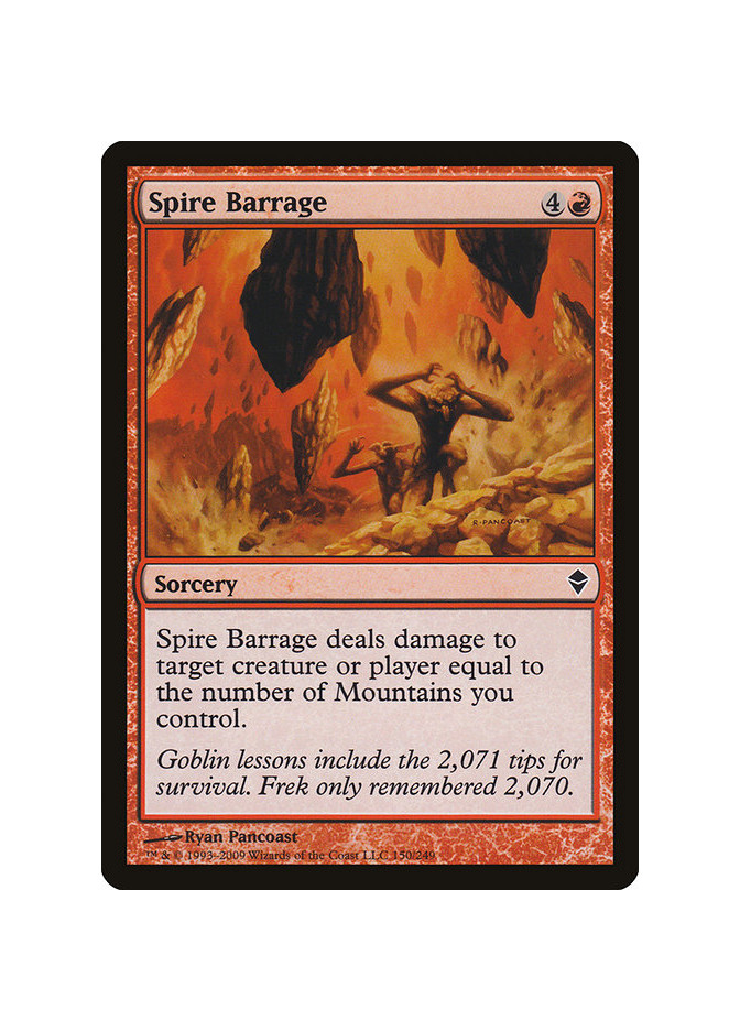 Spire Barrage - Foil
