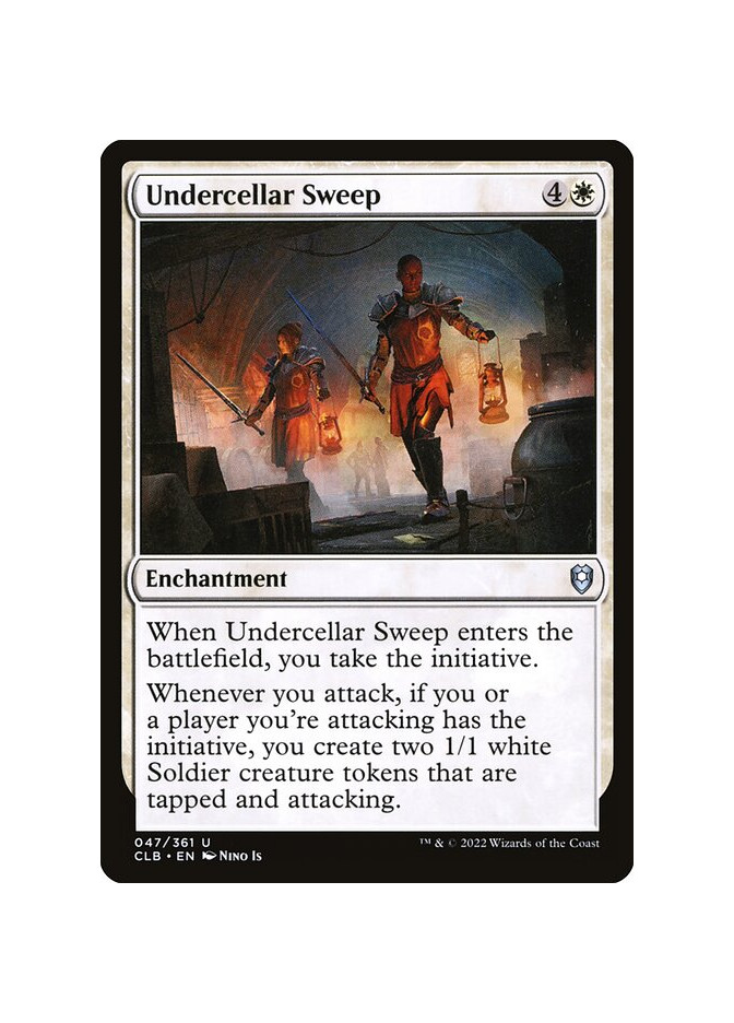 Undercellar Sweep