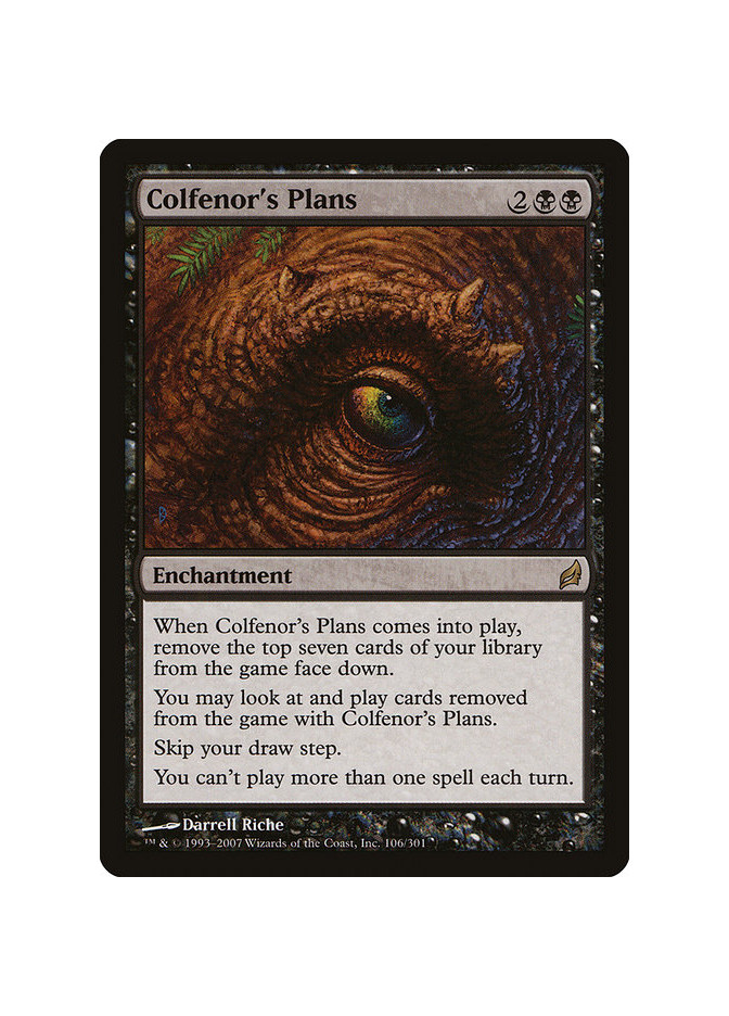 Colfenor's Plans - Foil