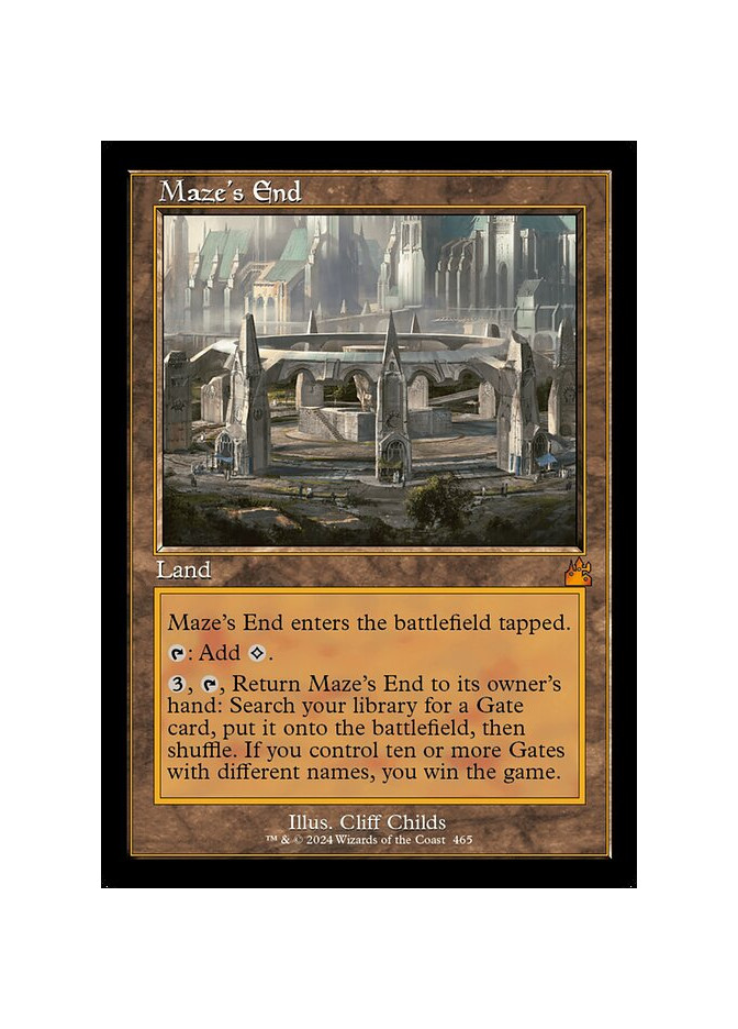 Maze's End - Foil