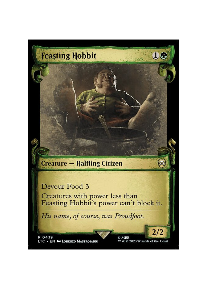 Feasting Hobbit