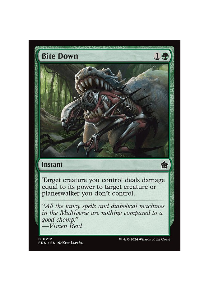 Bite Down - Foil