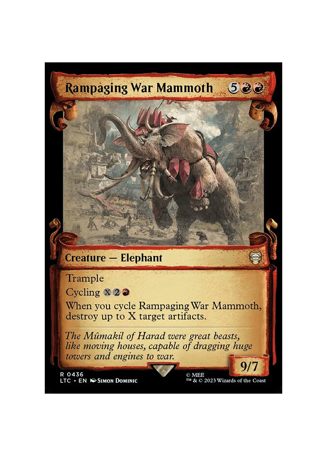 Rampaging War Mammoth