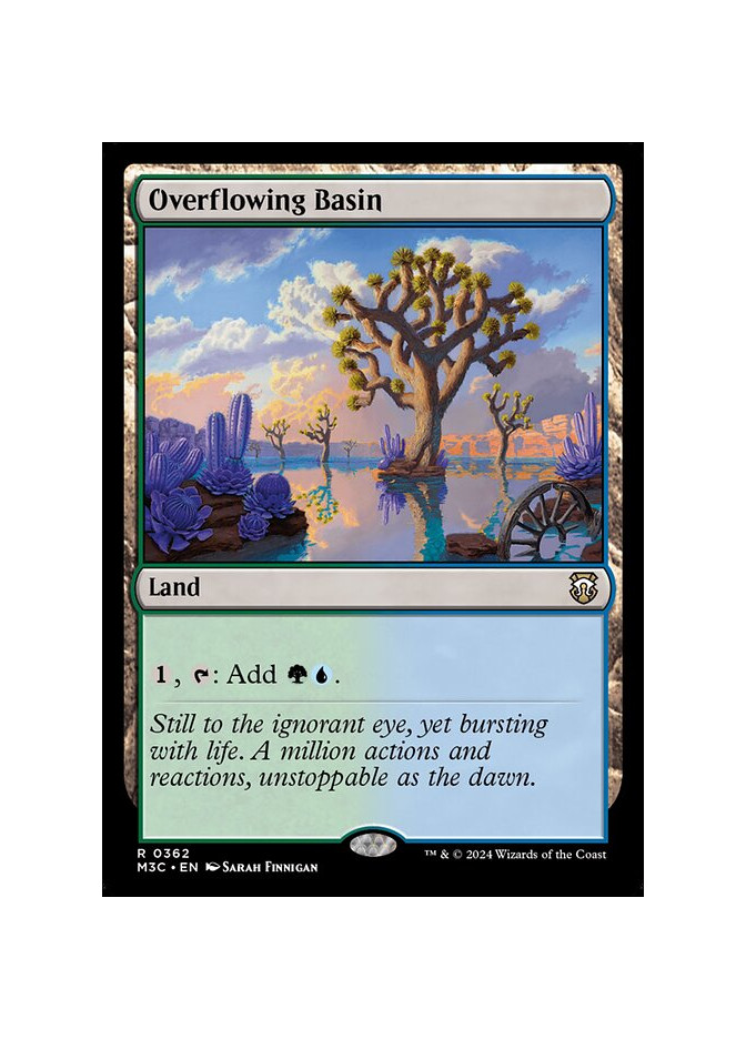 Overflowing Basin - Foil