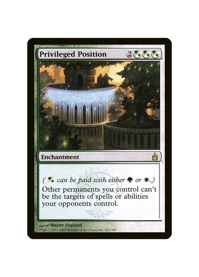 Privileged Position - Foil