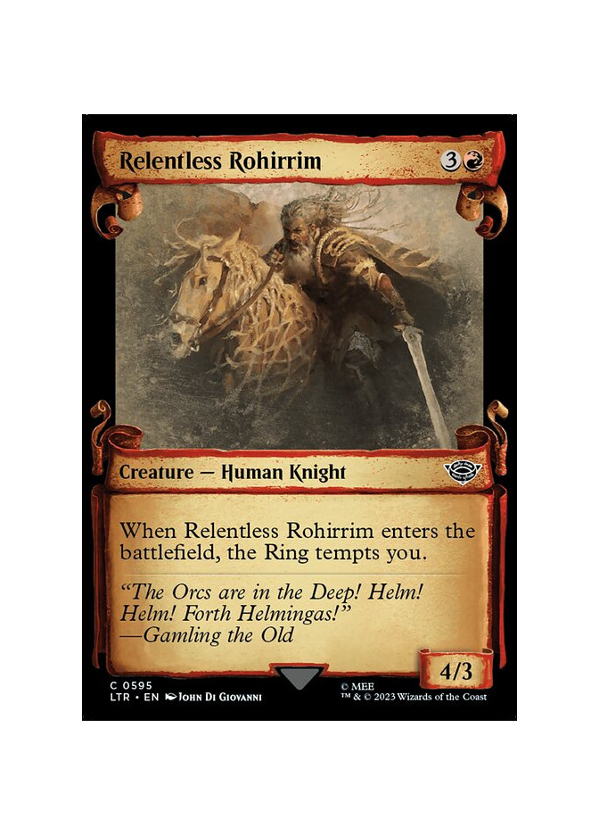 Relentless Rohirrim - Foil
