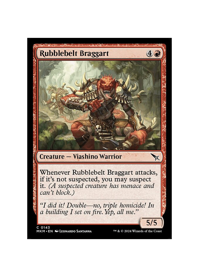 Rubblebelt Braggart