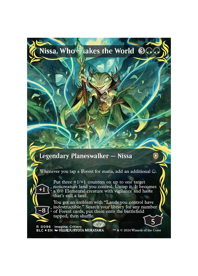 Nissa, Who Shakes the World - Foil