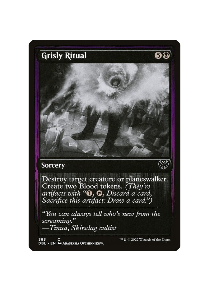 Grisly Ritual - Foil