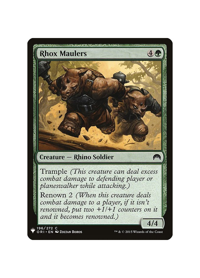 Rhox Maulers
