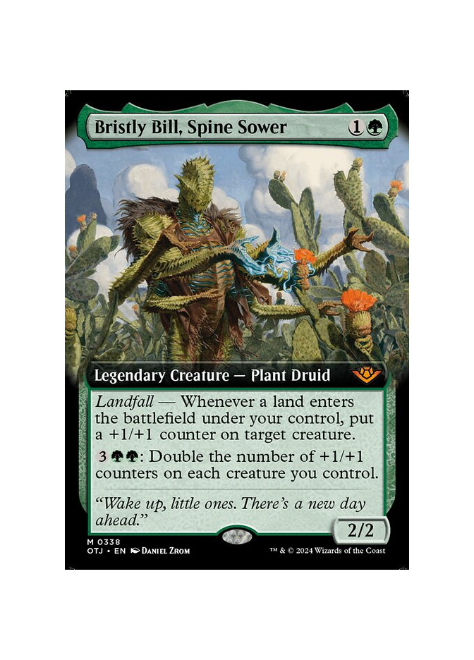Bristly Bill, Spine Sower