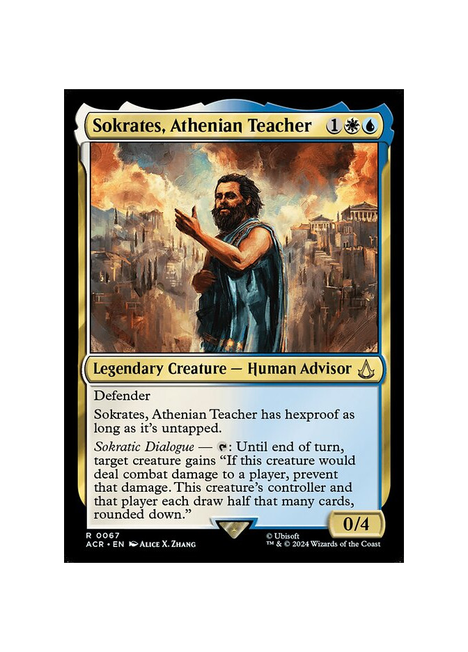 Sokrates, Athenian Teacher