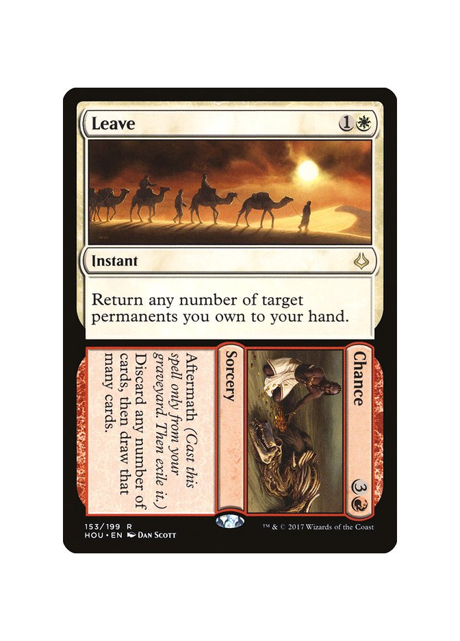 Leave // Chance - Foil