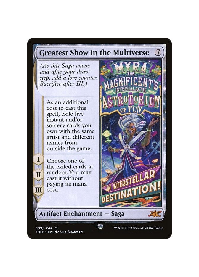 Greatest Show in the Multiverse