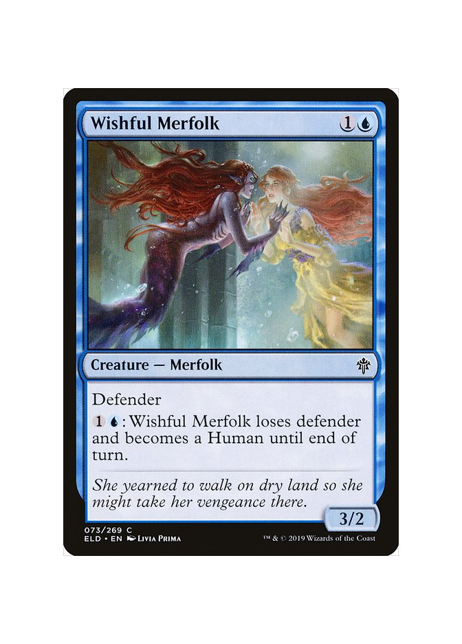 Wishful Merfolk - Foil