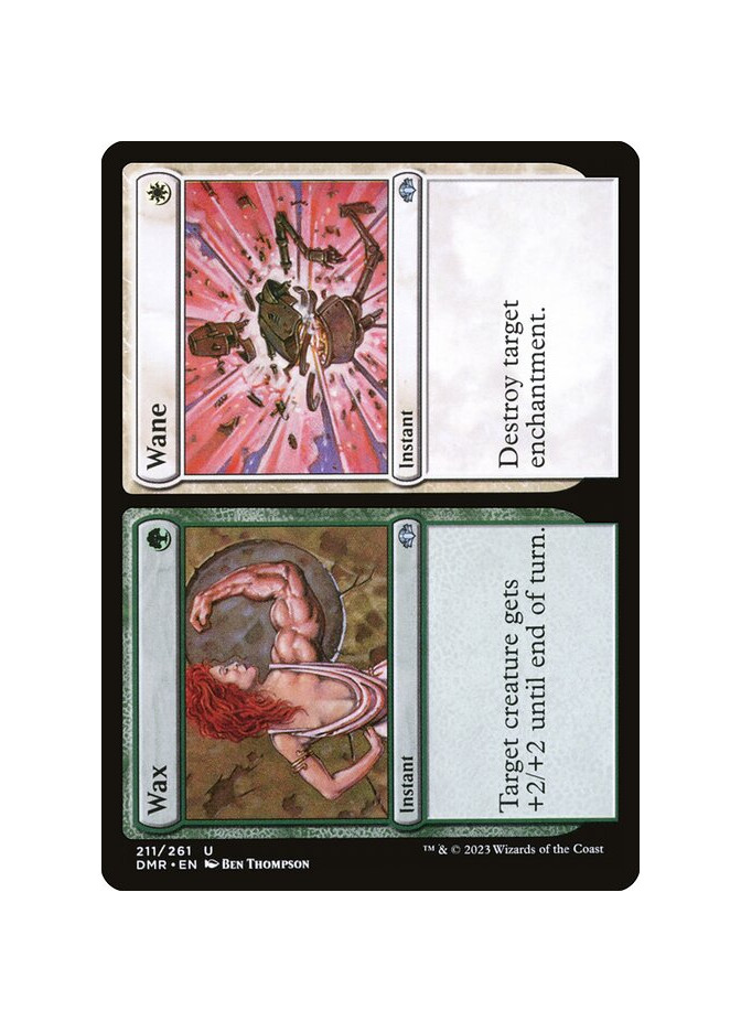 Wax // Wane - Foil