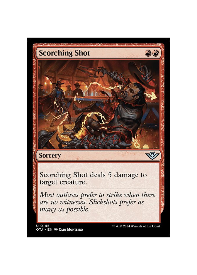 Scorching Shot - Foil