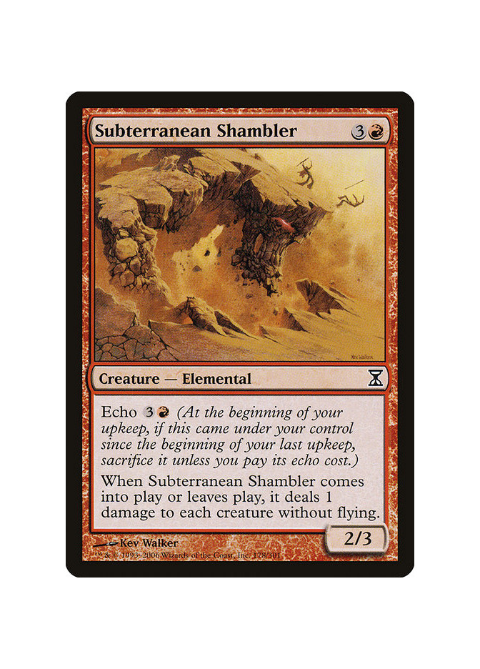 Subterranean Shambler - Foil