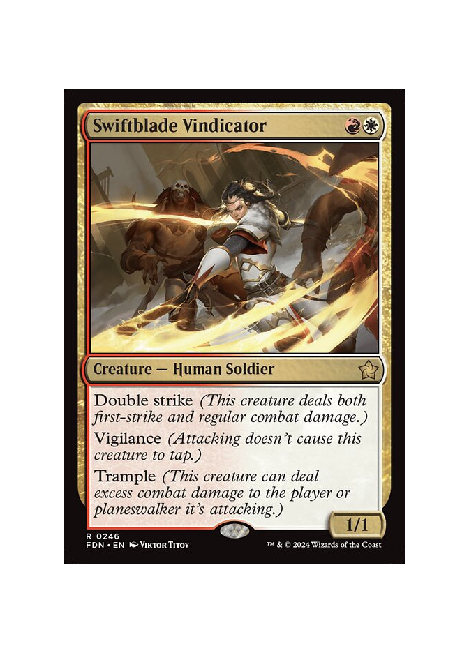 Swiftblade Vindicator - Foil