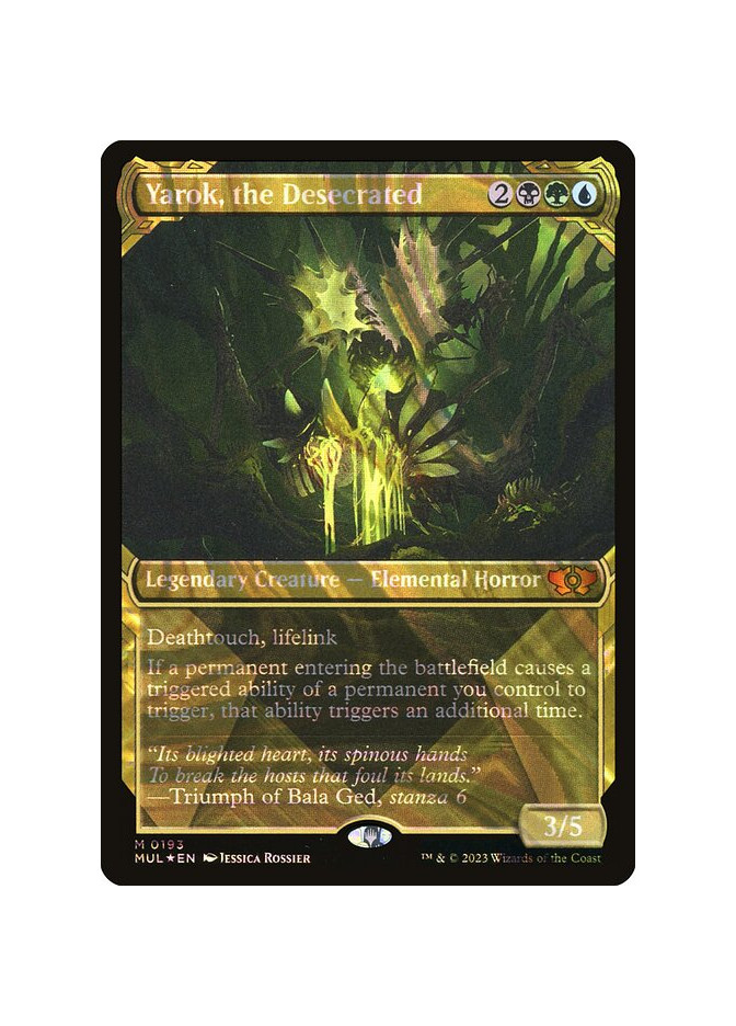 Yarok, the Desecrated - Foil