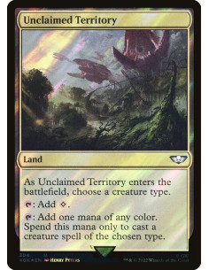 Unclaimed Territory - Foil
