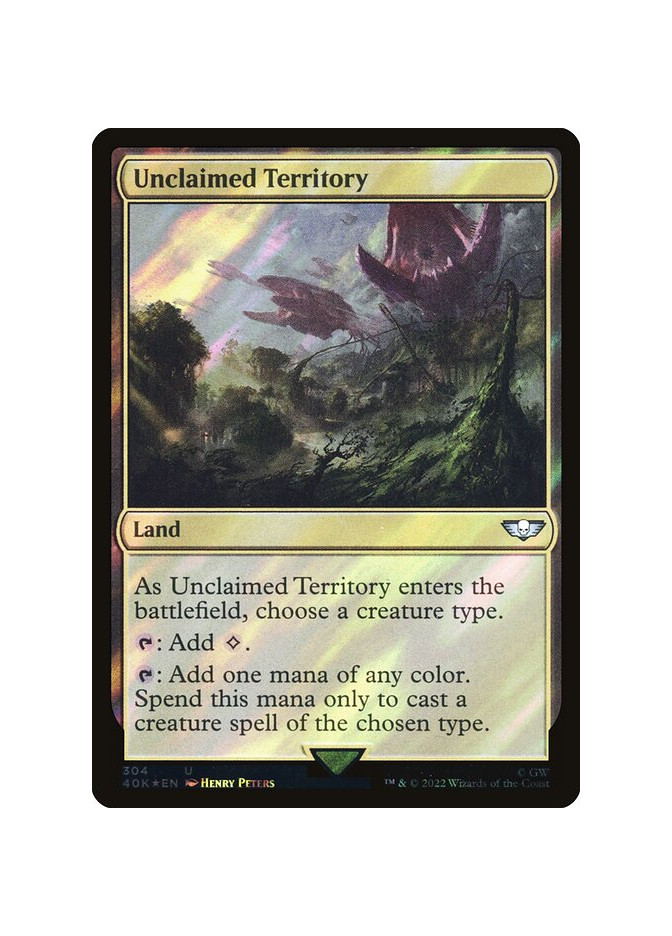 Unclaimed Territory - Foil