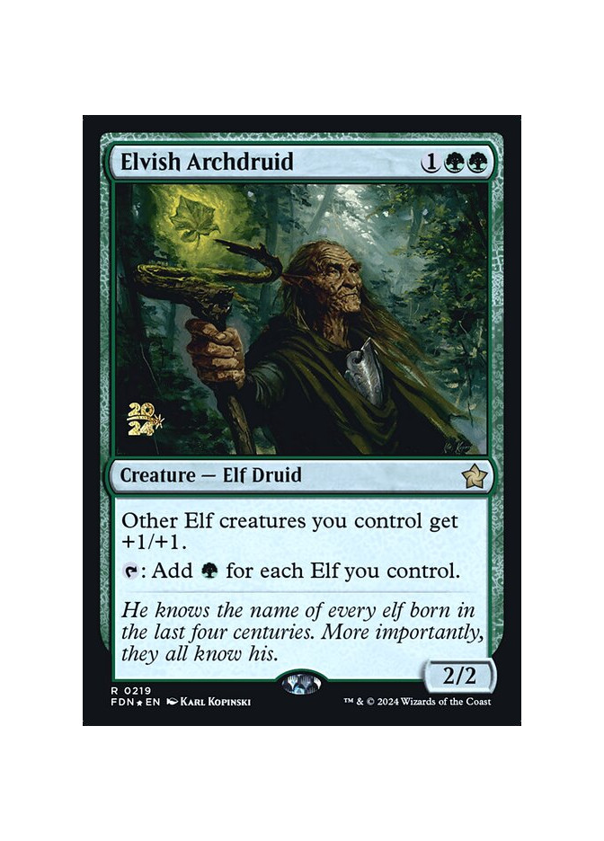 Elvish Archdruid - Foil