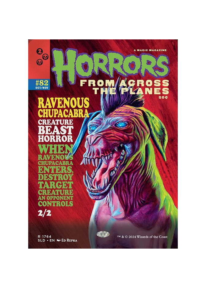 Ravenous Chupacabra - Foil