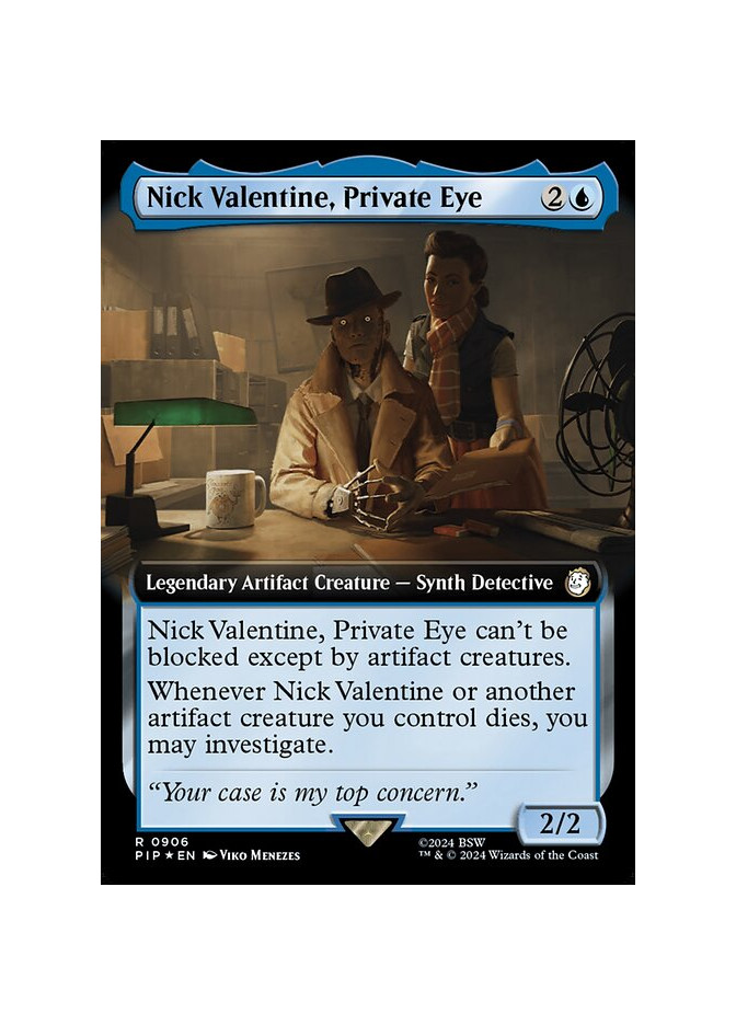 Nick Valentine, Private Eye - Foil