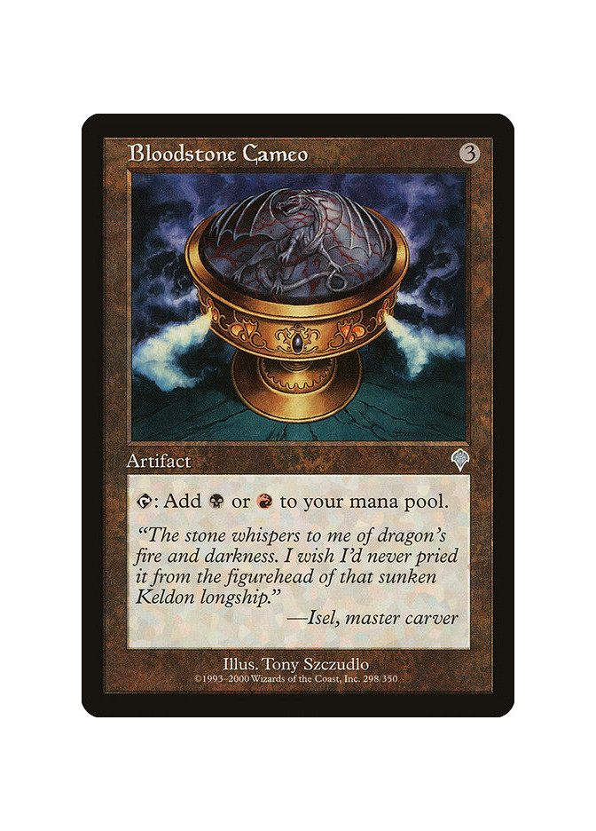 Bloodstone Cameo - Foil