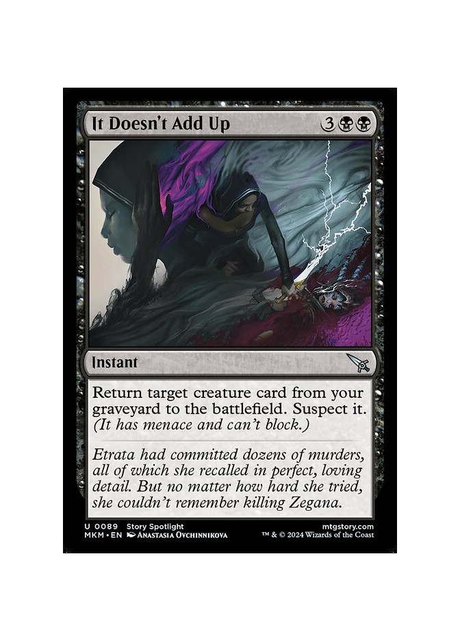 It Doesn't Add Up - Foil