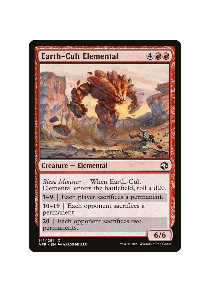 Earth-Cult Elemental