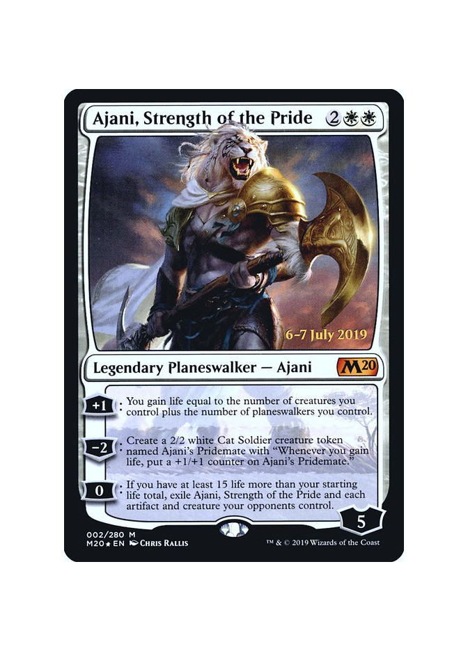Ajani, Strength of the Pride - Foil