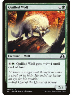 Quilled Wolf - Foil