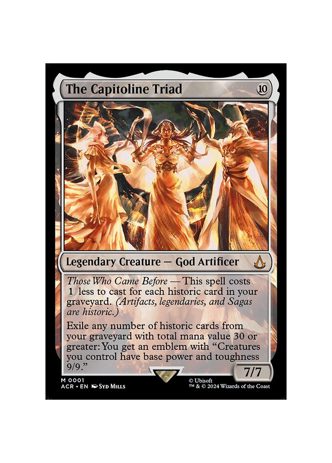 The Capitoline Triad - Foil