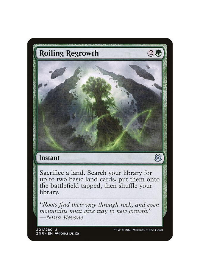 Roiling Regrowth - Foil