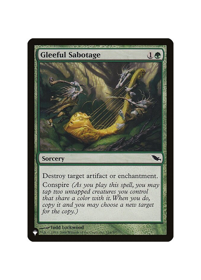 Gleeful Sabotage - Foil
