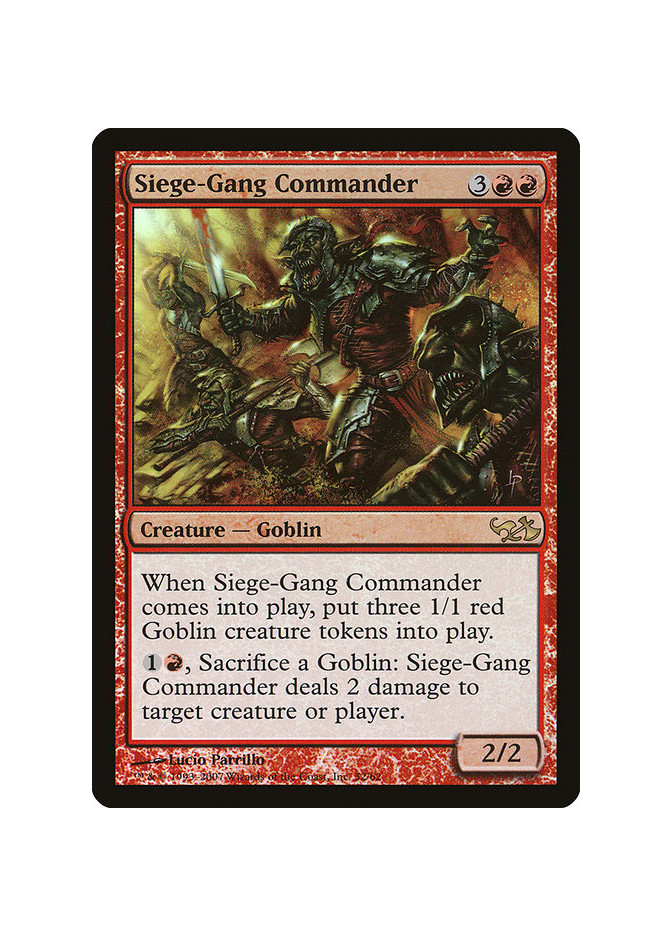 Siege-Gang Commander - Foil