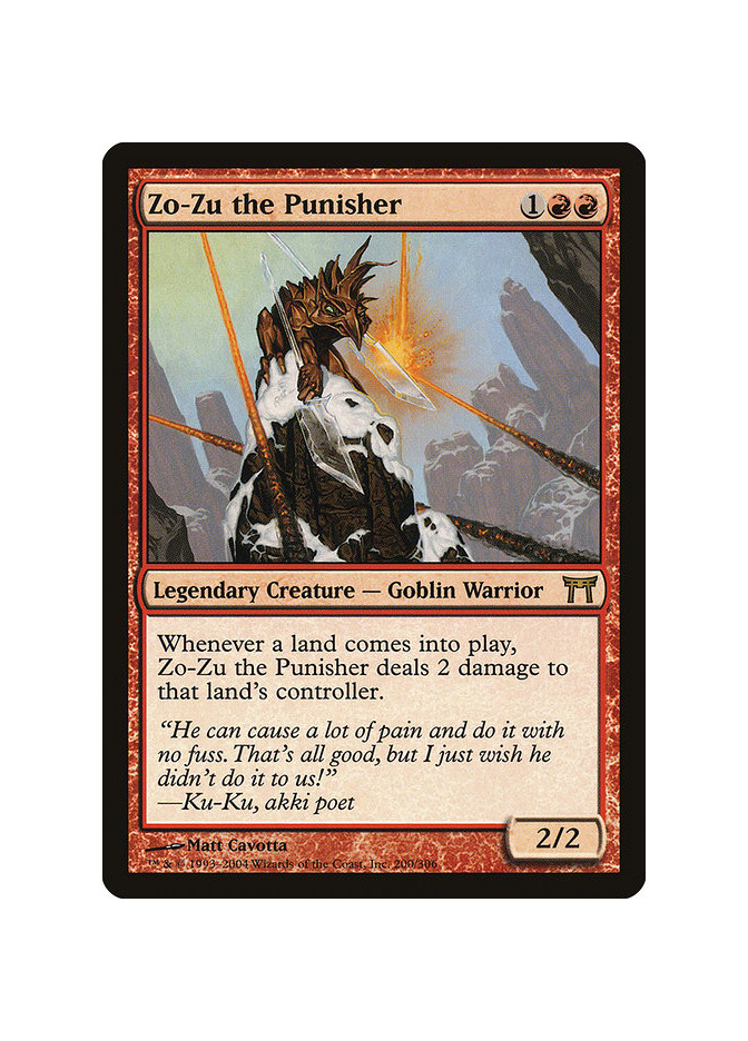 Zo-Zu the Punisher - Foil