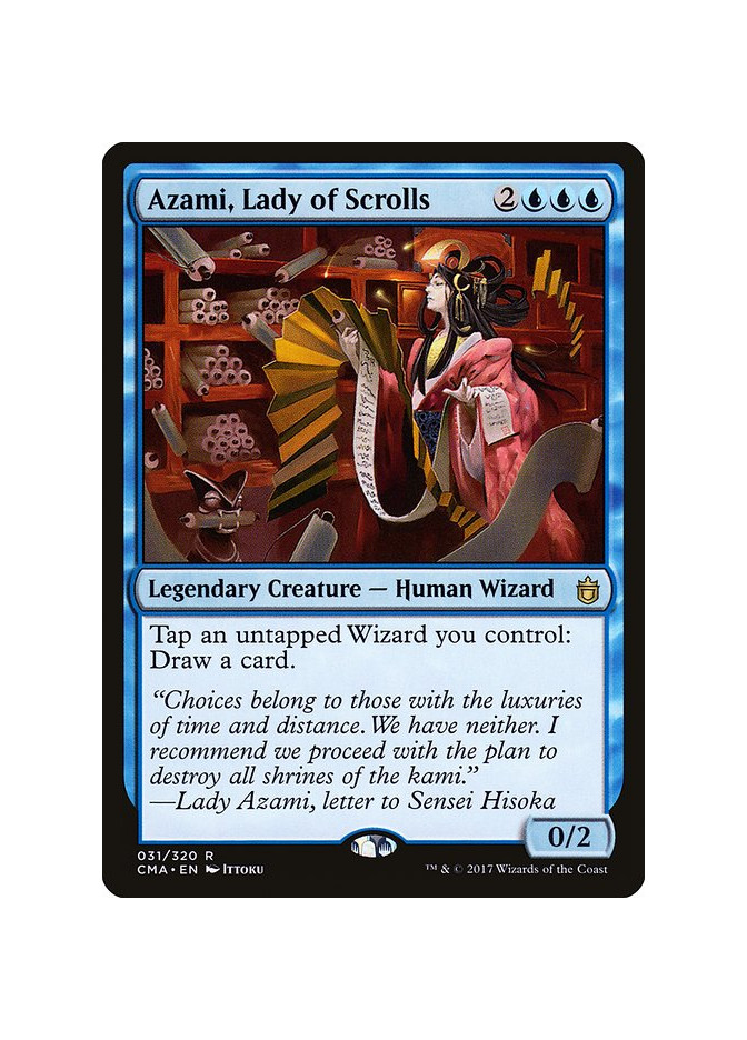 Azami, Lady of Scrolls