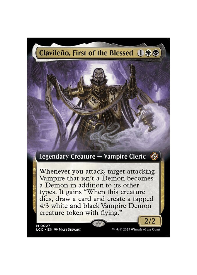 Clavileño, First of the Blessed - Foil