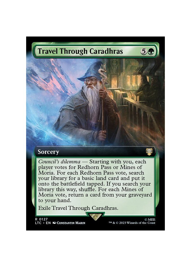 Travel Through Caradhras