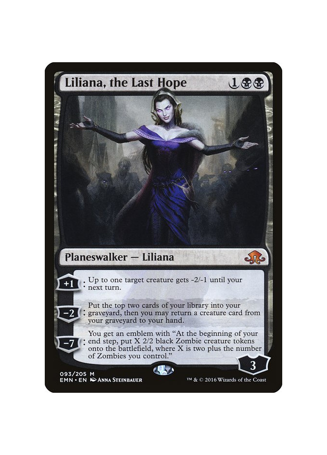 Liliana, the Last Hope - Foil