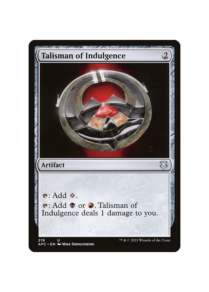 Talisman of Indulgence