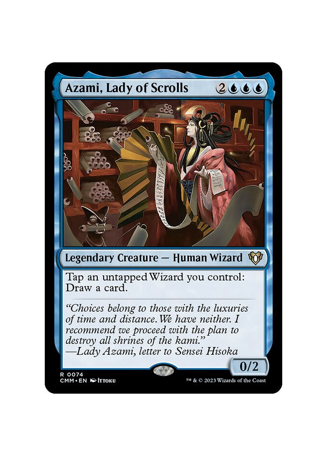 Azami, Lady of Scrolls