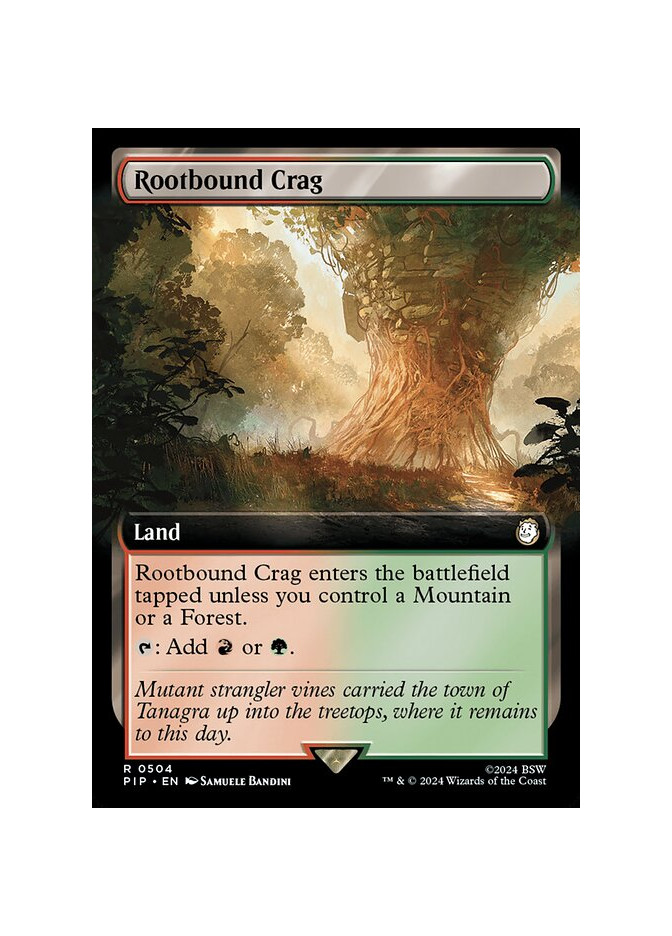 Rootbound Crag - Foil
