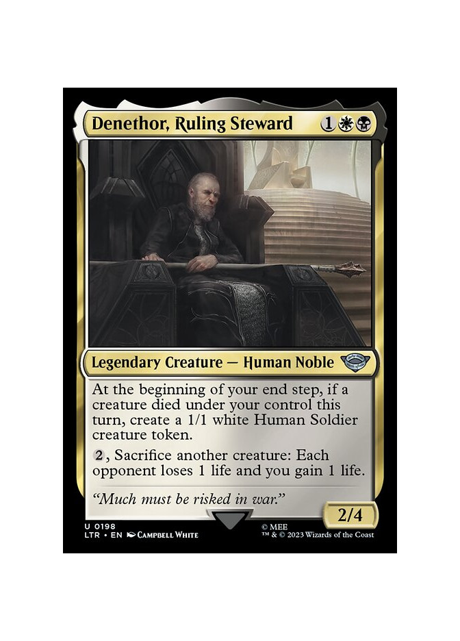 Denethor, Ruling Steward