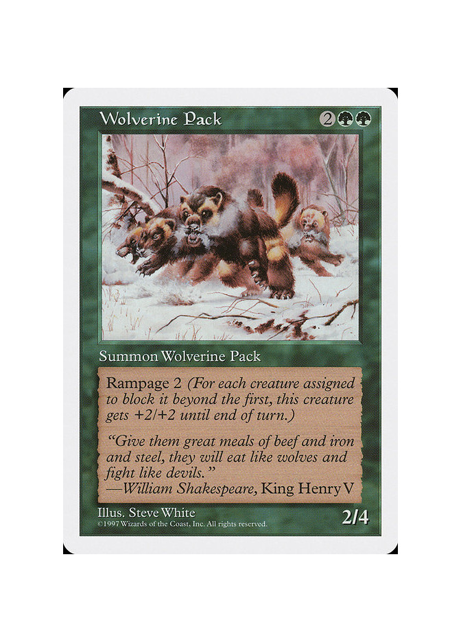Wolverine Pack