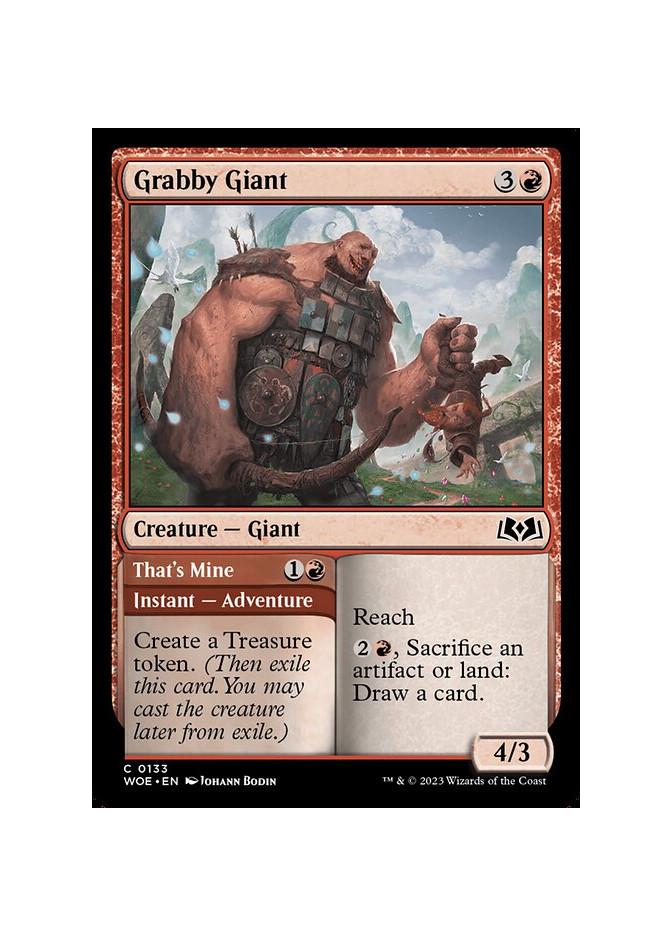 Grabby Giant // That's Mine