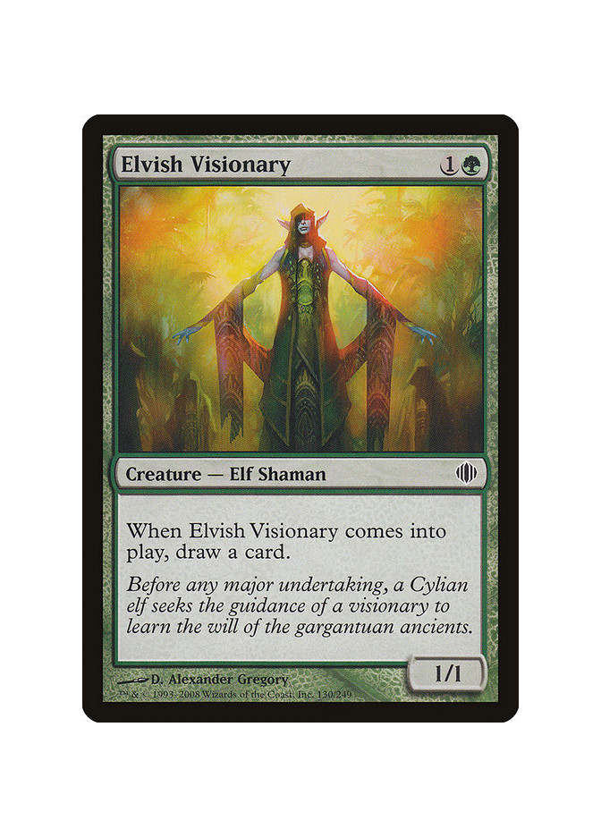 Elvish Visionary - Foil